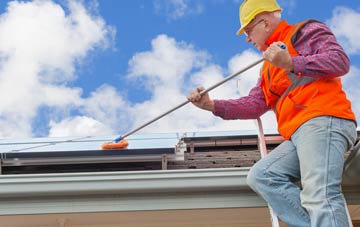 Little Studley soft wash roof cleaning